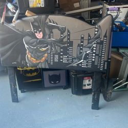 2 Twin Beds  And Bean Bags And Night Stand 