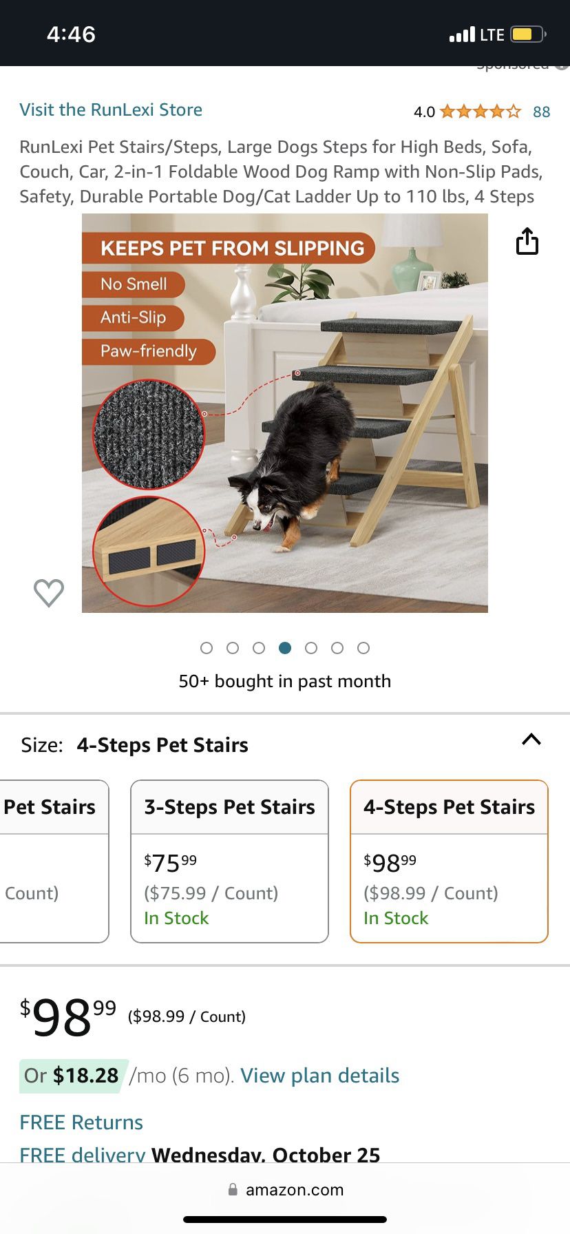 RunLexi Pet Stairs/Step
