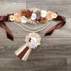 Baby Shower Set Cowboy theme