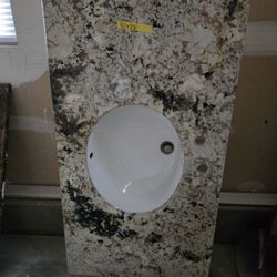 Granite Bathroom Top with Sink 