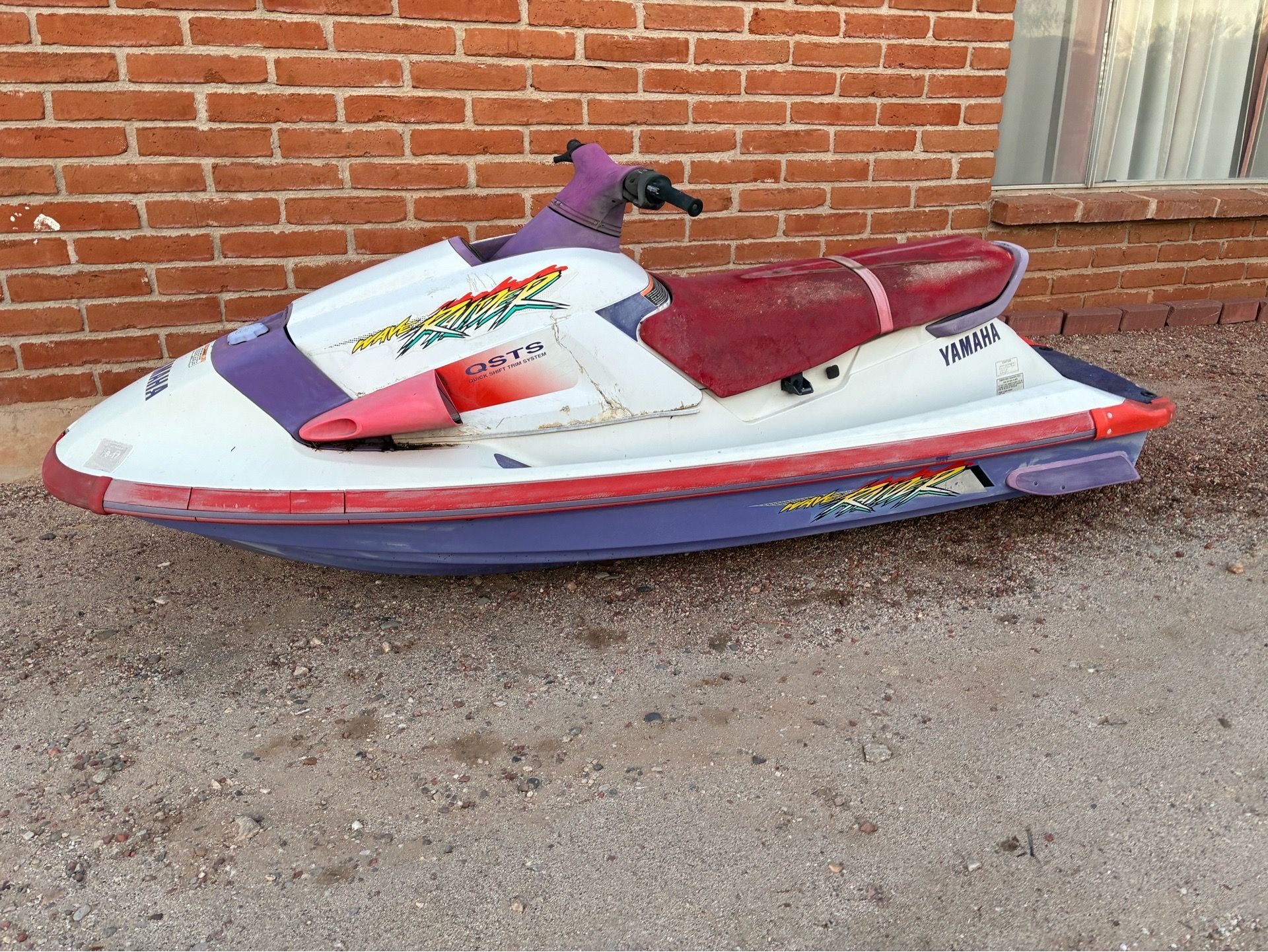 Yamaha WaveRaider jet ski