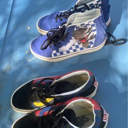 Vans Size 3 Half Blue Pair Size  3