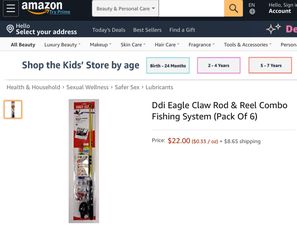 Ddi Eagle Claw Rod & Reel Combo Fishing System (Pack Of 6)