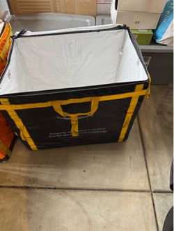 Commercial Courier Large Delivery Bag 28x23x20 | Heavy Duty Storage Tote Carrier