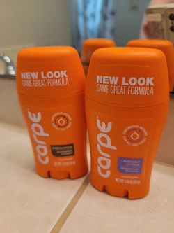New Carpe deodorants