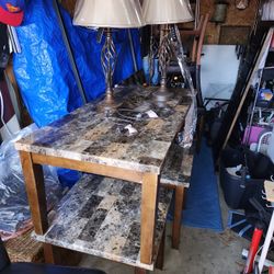 Kitchen & Living Room Matching Table Set