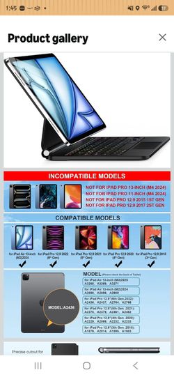 Keyboard case for  ipad with keyboard