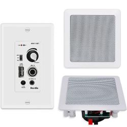 HERDIO Home Audio Package Wall Mount Control Bluetooth Amplifie