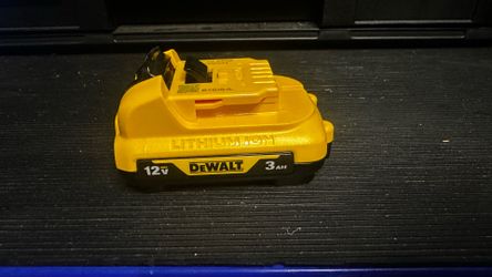 Genuine DEWALT 12v 3AH battery (NEW, Never Used)