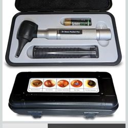 Brand: Doctor Mom Otoscope 4.7 (11,754) 4th Generation Doctor Mom LED Pocket Pro Otoscope with Both Adult and Pediatric Disposable Specula Tips, Batte