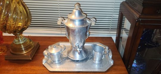 HAND FORGED AMERICAN COFFEE SERVICE