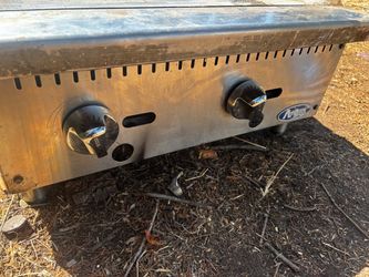 Atosa two burner Grill