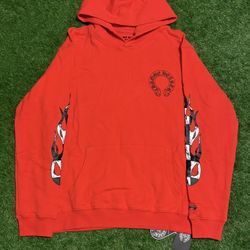Red Matty Boy X Chrome Collab Hoodie
