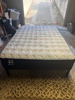 Frisco 2.1 medium euro pillow top mattress full size