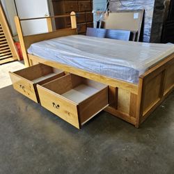 Twin Bed And Mattress 
