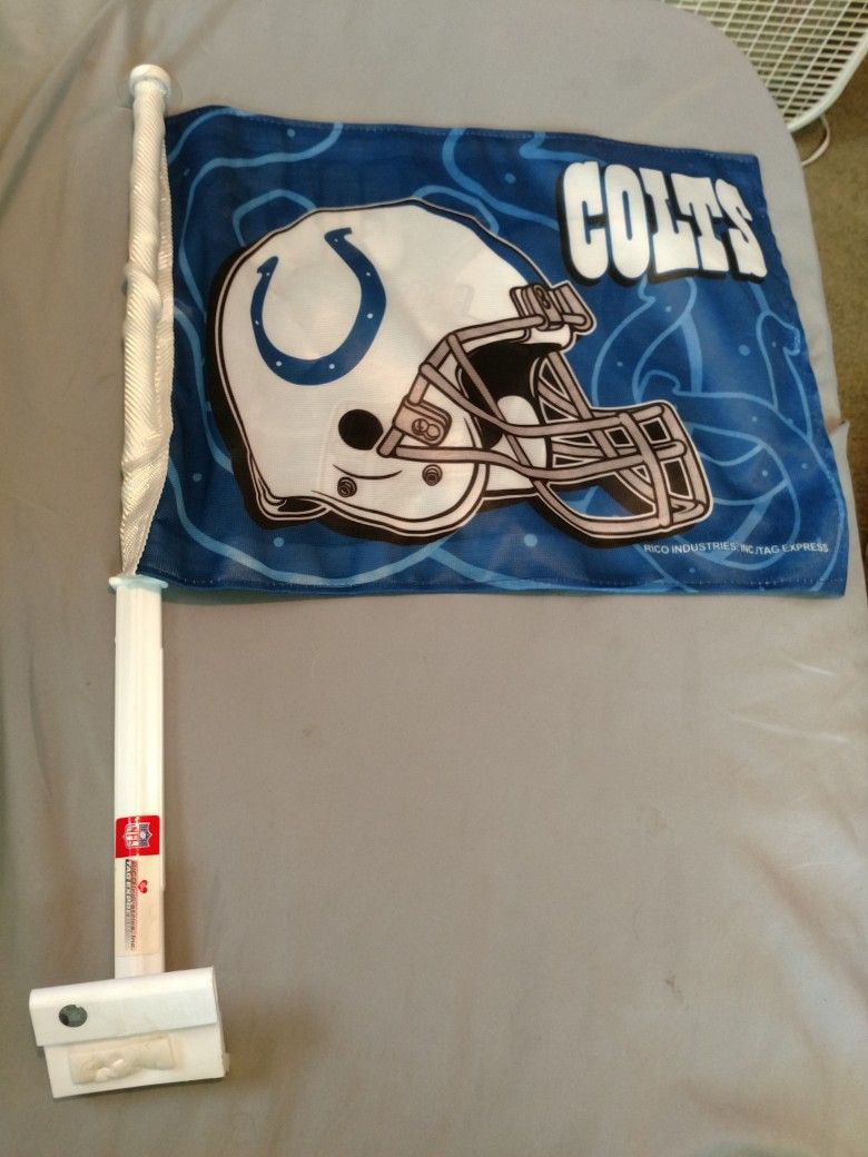 Colts Car Flag