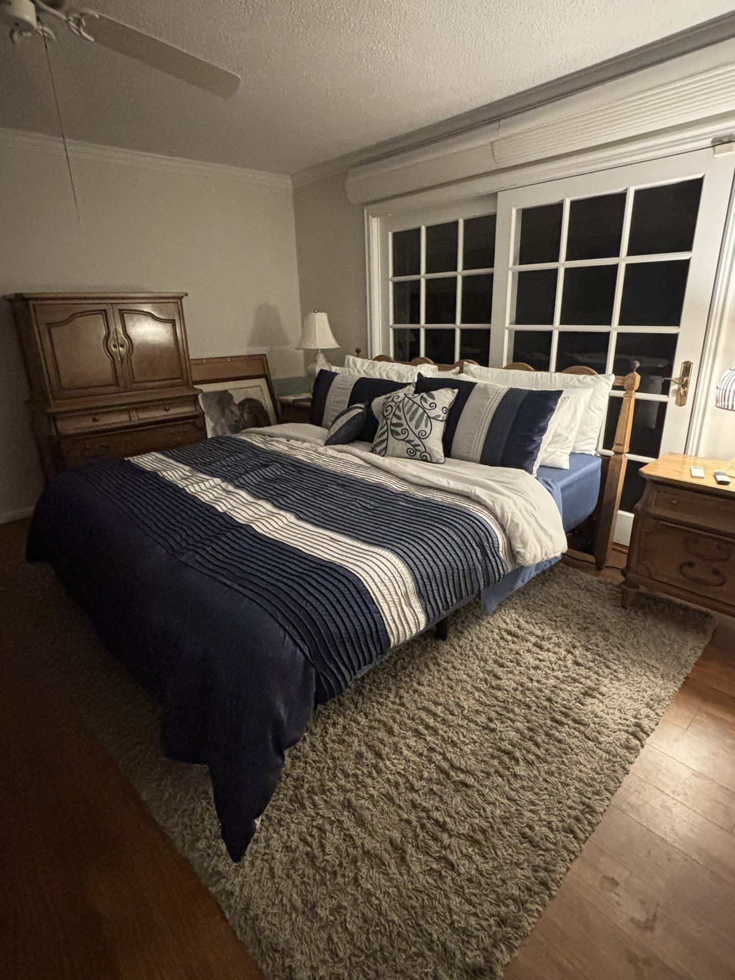 Bed Frame and Mattresses 