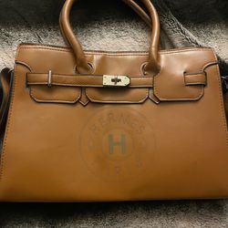 Hermes Togo Birkin Bag In Gold
