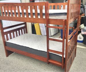 ****Twin Bunk Bed with Mattresses *****