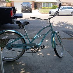 Used Lime Green Hawaii Electra Beach Cruiser 26"