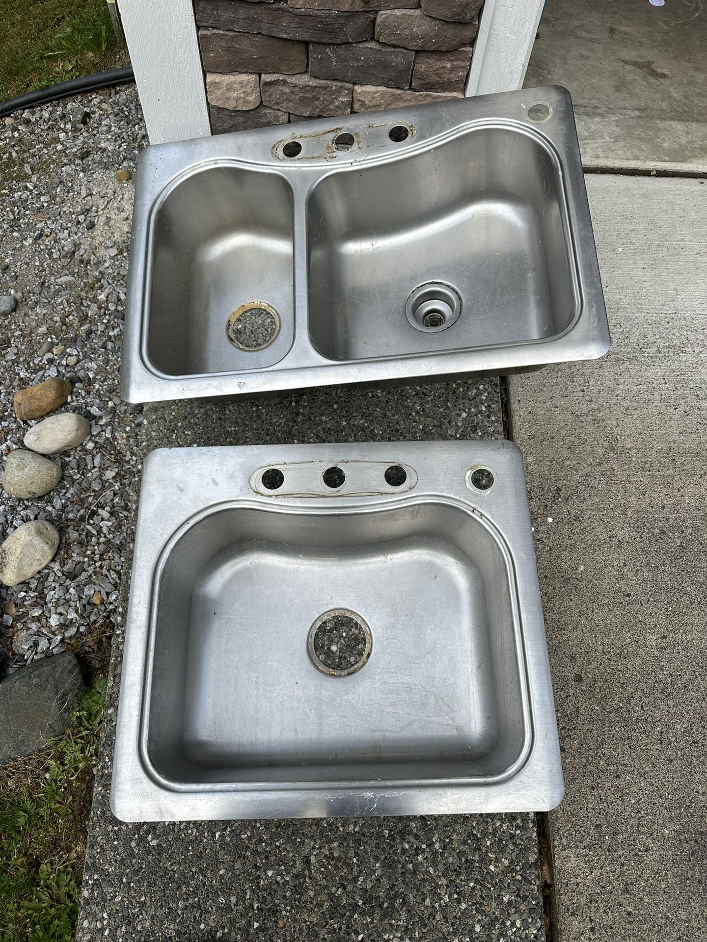 Koehler Stainless Steel Sinks