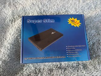 2.5" USB 2.0 Aluminum Hard Drive Enclosure