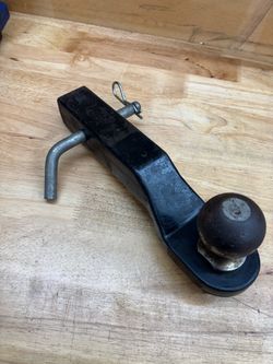 HD Forged Trailer Hitch Ball Mount 2”Receiver 17,000 lbs Class 5 Towing 2” drop 2-5/16” ball & pin,  1” rise