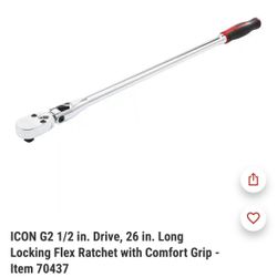 Brand New G2 1/2” Icon Ratchet 26” Long $80 Firm