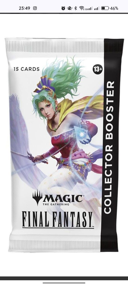 FF Collectors Boosters X 3, Play Boosters available too