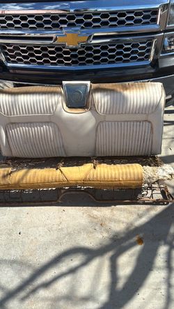 1(contact info removed)-1964 Chevy impala back seat an 63 fender whales