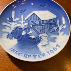B&G collectible porcelain plate 