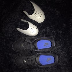 Black Air Force 1s Size 9.5