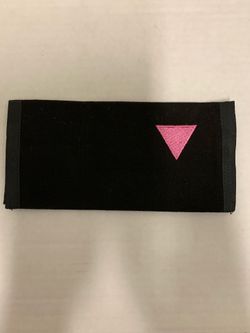 LGBTQ - Pride - Cloth - Pink Triangle - Check Book Cover - (New)