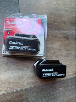 2 Makita batteries $100