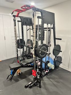 Gym Equipment - Full Smith Machine and Stair Master