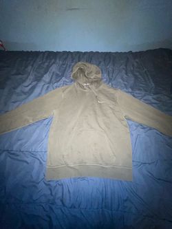 Olive Green Nike Hoodie Mens Large
