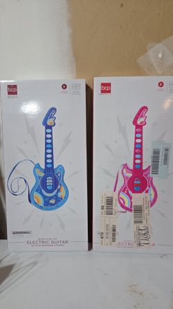 Pink & Blue Guitars $10 Each