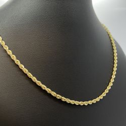 Gold Chain Rope 14K New 