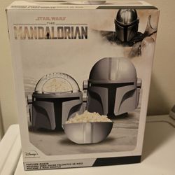 Disney Mandalorian Popcorn Maker - Hot Air Style with Removeable Bowl - Used 1 time