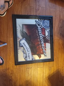Budweiser Mirror Large