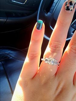 2 karat lab grown diamond emerald cut
