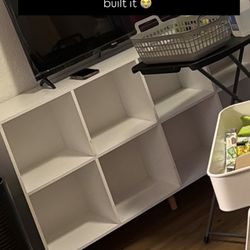 8 Cube Book Shelf - Just Built It 