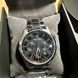 Men's Bulova Chronograph Wilton Stainless Steel Bracelet Watch