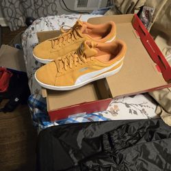 Yellow Puma Size 11