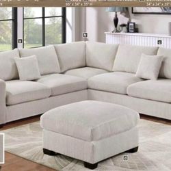 BRAND NEW 4PCS SECTIONAL SOFA SET WITH OTTOMAN INCLUDED $599