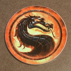 Mortal Kombat Round Ceramic Coaster