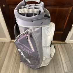 TAYLORMADE LADIES 14 COMPARTMENT GOLF CART BAG