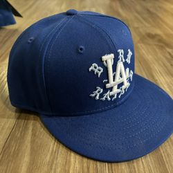 Los Angeles Dodgers Born N Raised New Era Fitted Hat Size 7 1/2 