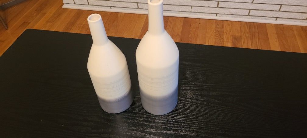 2 Matching Vases
