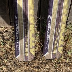Atomic M2tron Snow skis With Bindings Made In Austria